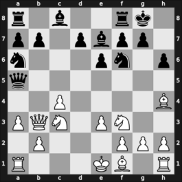 1964 Ch (Men) Budapest HUN – Round 1 – Szilagyi, Peter – 1/2-1/2 – Dely, Peter – G8