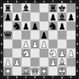 1964 Ch (Men) Budapest HUN – Round 1 – Sapi, Laszlo – 1/2-1/2 – Szilagyi, Peter – G13