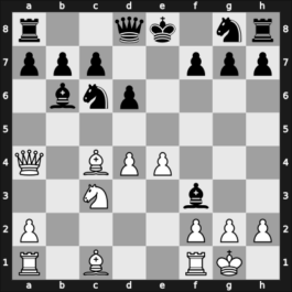 1964 Chicago simultaan – Round 1 – Fischer, Raphael – 1-0 – Panzer F – G8