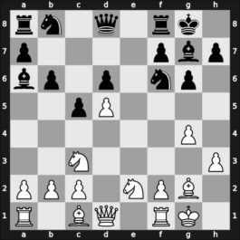 1964 Chicago simultaan – Round 1 – Fischer, Raphael – 1/2-1/2 – Valderrama Wolf, Patricio – G14