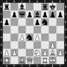 1964 Chigorin Memorial – Round 1 – Damjanovic, Mato – 1-0 – Forintos, Gyozo V – G3