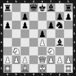 1964 Chigorin Memorial – Round 4 – Matulovic, Milan – 1/2-1/2 – Nezhmetdinov, Rashid – G26