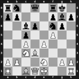 1964 Chigorin Memorial – Round 5 – Antoshin, Vladimir S – 1-0 – Matulovic, Milan – G30