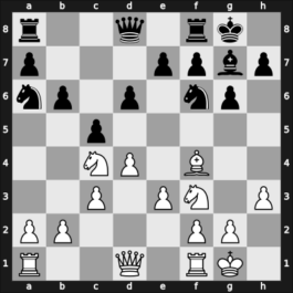 1964 Chigorin Memorial – Round 5 – Bondarevsky, Igor – 0-1 – Gheorghiu, Florin – G31