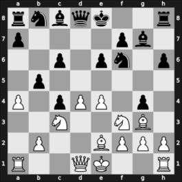 1964 Chigorin Memorial – Round 6 – Spassky, Boris Vasily – 1/2-1/2 – Antoshin, Vladimir S – G36