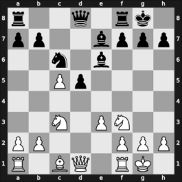 1964 Chigorin Memorial – Round 6 – Forintos, Gyozo V – 0-1 – Bondarevsky, Igor – G38