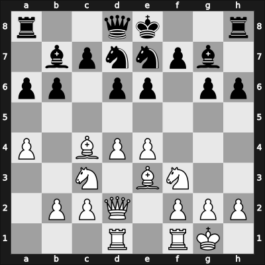 1964 Chigorin Memorial – Round 6 – Kholmov, Ratmir D – 0-1 – Ujtelky, Maximilian – G41