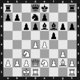 1964 Chigorin Memorial – Round 8 – Kholmov, Ratmir D – 1-0 – Gheorghiu, Florin – G51
