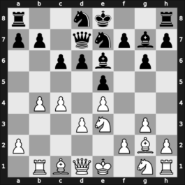 1964 Chigorin Memorial – Round 9 – Ujtelky, Maximilian – 1/2-1/2 – Matulovic, Milan – G56