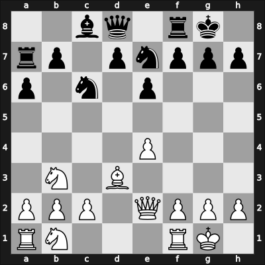 1964 Chigorin Memorial – Round 10 – Kholmov, Ratmir D – 1/2-1/2 – Forintos, Gyozo V – G64
