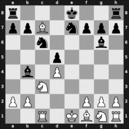 1964 Chigorin Memorial – Round 10 – Damjanovic, Mato – 1/2-1/2 – Antoshin, Vladimir S – G67