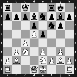 1964 Chigorin Memorial – Round 13 – Ujtelky, Maximilian – 1/2-1/2 – Doroshkievich, Vladimir K – G84