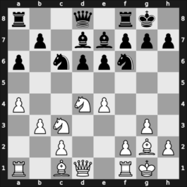 1964 Chigorin Memorial – Round 13 – Matulovic, Milan – 1/2-1/2 – Spassky, Boris Vasily – G87