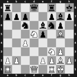1964 Chigorin Memorial – Round 15 – Forintos, Gyozo V – 1/2-1/2 – Doroshkievich, Vladimir K – G100