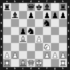 1964 Clare Benedict Cup 11th – Round 3 – Donner, Jan-Hein – 1/2-1/2 – Contedini, Ennio – G12