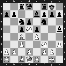 1964 Corr FS – Round 1 – Balogh, Janos – 1/2-1/2 – Rittner, Horst – G10