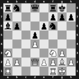 1964 DDR Ch 14. Magdeburg GER – Round 6 – Baumbach, Friedrich, Dr. – 1/2-1/2 – Liebert, Heinz – G4