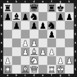 1964 DDR Ch 14. Magdeburg GER – Round 17 – Kuettner, Uwe – 1/2-1/2 – Moehring, Guenther – G12