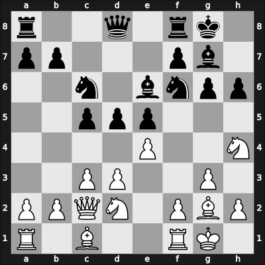 1964 DDR Ch 14. Magdeburg GER – Round 17 – Bruemmer, Ullrich – 1/2-1/2 – Maedler, Juergen, Dr. – G14