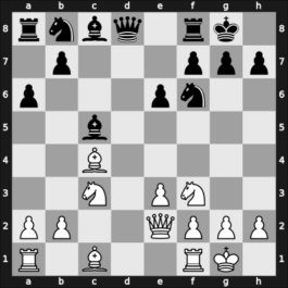 1964 DDR Ch 14th – Round 1 – Malich, Burkhard, Dr. – 1/2-1/2 – Bruemmer, Ullrich – G1