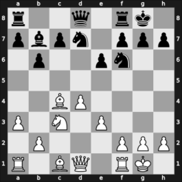 1964 DDR Ch 14th – Round 2 – Kuettner, Uwe – 1/2-1/2 – Neukirch, Detlef – G3