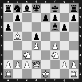 1964 DEN Ch Holstebro – Round 4 – Petersen, Finn – 0-1 – Pedersen, Eigil – G14