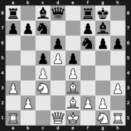 1964 DEN Ch Holstebro – Round 5 – Jakobsen, Ole – 1/2-1/2 – Hamann, Svend – G16