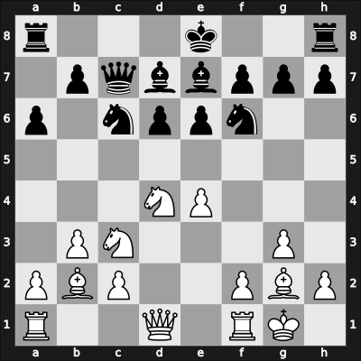 1964 DEN Ch Holstebro – Round 8 – Petersen, Finn – 1-0 – Jakobsen, Ole – G30