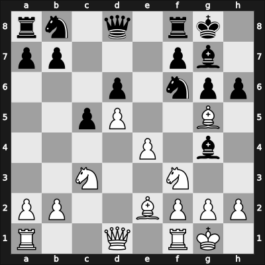 1964 DEN Ch Holstebro – Round 11 – Holm, Sejer – 1-0 – Petersen, Finn – G38