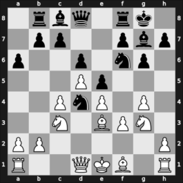 1964 ESP Ch 29th – Round 19 – Merino Mejuto, Domingo – 1/2-1/2 – Saborido Carre, Rafael – G79