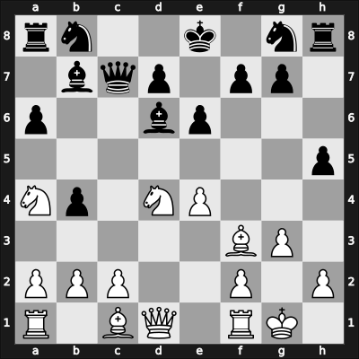 1964 EU Ch U20 Niemeyer 3rd – Round 3 – Ree, Hans – 1-0 – Noorda, Sybolt Jan – G8