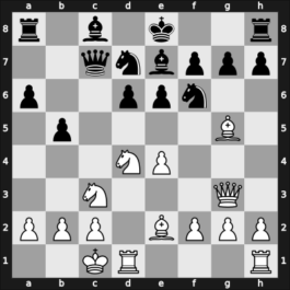 1964 EU Ch U20 Niemeyer 3rd – Round 5 – Ree, Hans – 0-1 – Kolbak, Jens – G15
