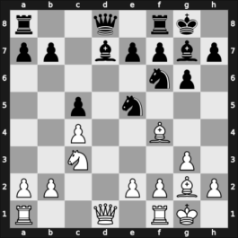 1964 EU Team Ch sf – Round 1.4 – Botez, Constantin – 1/2-1/2 – Popov, Luben – G8