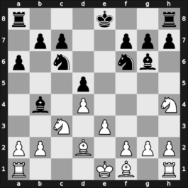 1964 EU Team Ch sf – Round 3.1 – Portisch, Lajos – 1-0 – Ghitescu, Theodor – G32