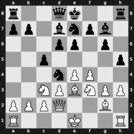 1964 FRG Ch qual 9th – Round 4 – Koester, Hans Dieter – 0-1 – Kestler, Hans-Guenther – G12