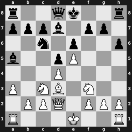 1964 FRG Ch qual 9th – Round 8 – Nonnenmacher, Eberhard, Dr. – 1-0 – Huebner, Robert – G28