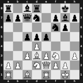 1964 FRG Team Ch – Round 1.1 – Troeger, Paul – 1/2-1/2 – Unzicker, Wolfgang – G1