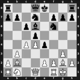 1964 FRG Team Ch – Round 2.3 – Clemens, Christian, Dr. – 1/2-1/2 – Eising, Johannes – G9