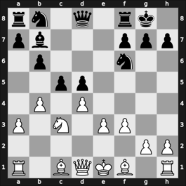 1964 GBR Ch 51st – Round 2.3 – Haygarth, Michael John – 1/2-1/2 – Cafferty, Bernard – G5