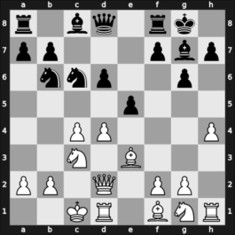 1964 GBR Ch 51st – Round 6.2 – Littlewood, Norman – 1/2-1/2 – Cafferty, Bernard – G15
