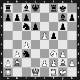1964 HUN-YUG – Round 1.6 – Flesch, Janos – 0-1 – Matulovic, Milan – G5