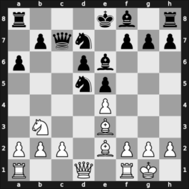 1964 Hastings6465 – Round 5 – Pfleger, Helmut, Dr. – 1-0 – Aguilera Rocha, Angelina – G21