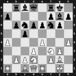 1964 Hastings6465 – Round 5 – Lee, Peter N – 0-1 – Gligorić, Svetozar – G22