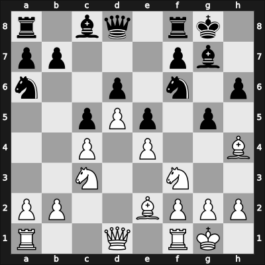1964 Hastings6465 – Round 6 – Gligorić, Svetozar – 1-0 – Mardle, Denis – G26