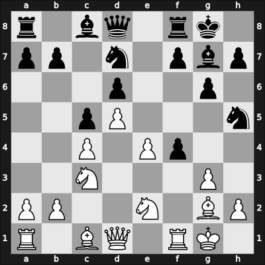 1964 Holstebro ch-DEN – Round 4 – Hamann, Svend – 0-1 – Larsen, Benjamin Holsko – G7