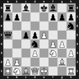 1964 Holstebro ch-DEN – Round 5 – Larsen, Benjamin Holsko – 1-0 – Andersen, Borge – G8