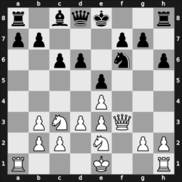 1964 Holstebro ch-DEN – Round 7 – Larsen, Benjamin Holsko – 1-0 – Petersen, Finn – G9