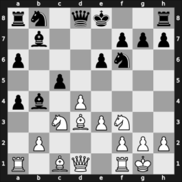1964 Hoogovens – Round 1 – Van den Berg, Cees – 0-1 – Larsen, Benjamin Holsko – G12
