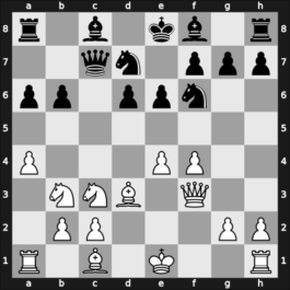 1964 Hoogovens – Round 1 – Zuidema, Coen – 1/2-1/2 – Van den Berg, Cees – G24
