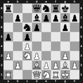 1964 Hoogovens – Round 1 – Flesch, Jean-benoit – 1/2-1/2 – Sandor, Balazs – G49